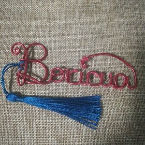 🇵🇷♥️🌴 Boricua Wire One-of-a-kind Bookmark